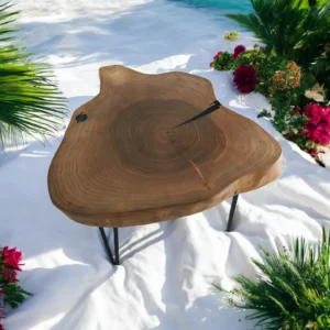 MASUTA CAFEA LEMN DE NUC (Colectia masiv model 2)